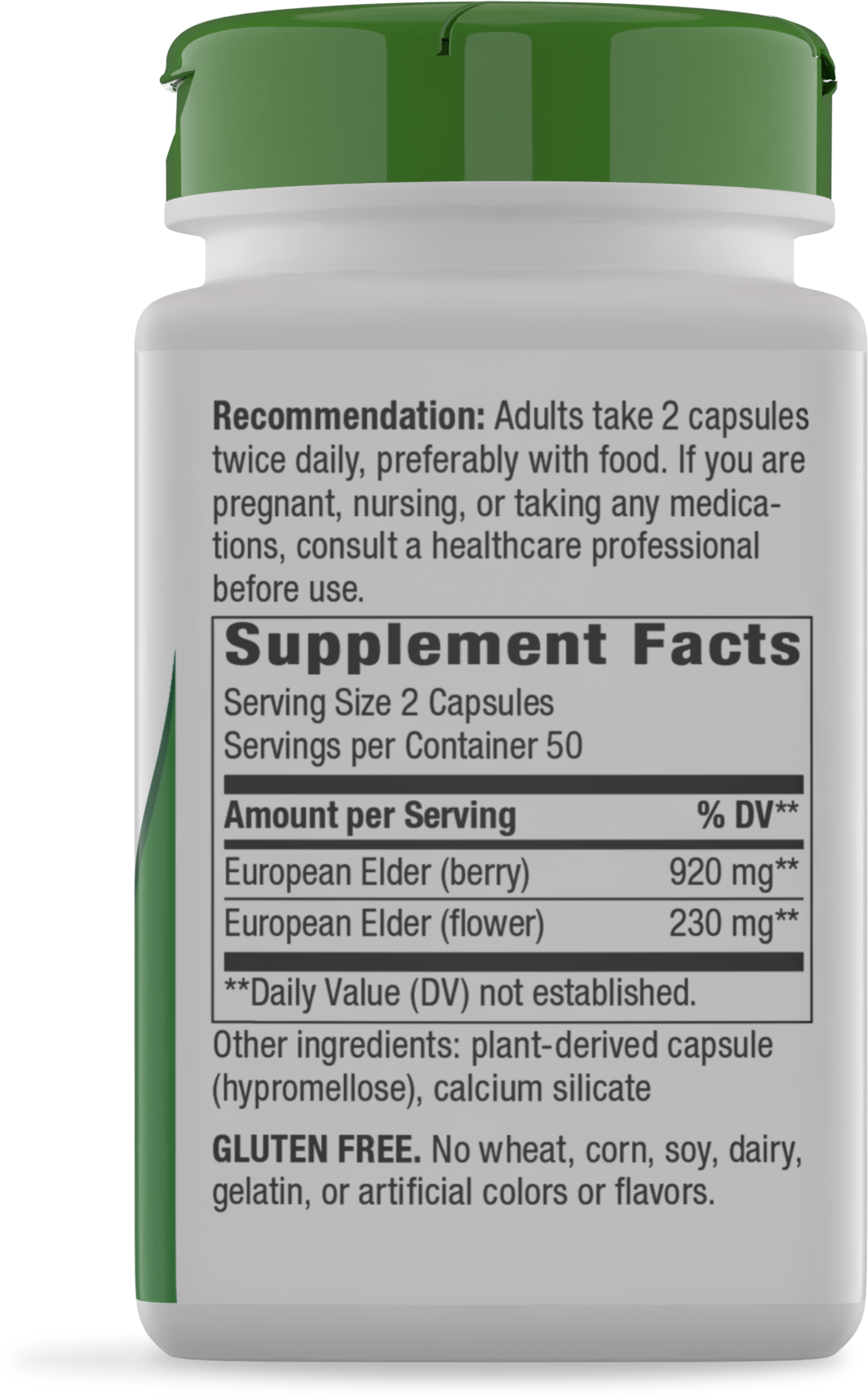 <{%MAIN8_12440%}>Nature's Way® | Black Elderberry - right side of pack
