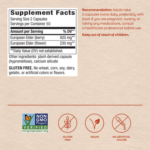 Nature's Way® | Black Elderberry Sku:12440