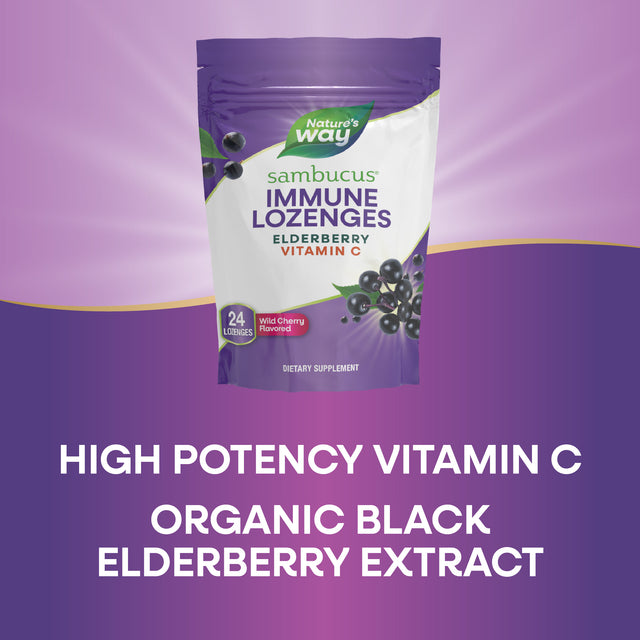 <{%MAIN4_12709%}>Nature's Way® | Sambucus Vitamin C Lozenges