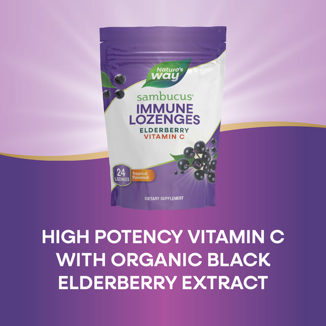 <{%MAIN11_12963%}>Nature's Way® | Sambucus Vitamin C Lozenges