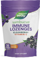 <{%PRIMARY_12963%}>Nature's Way® | Sambucus Vitamin C Lozenges, 24 lozenges, Tropical