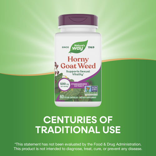 Nature's Way® | Horny Goat Weed Standardized Extract Sku:15311