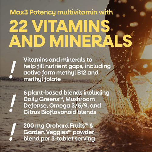 Nature's Way® | Alive! Max3 Potency Adult Complete Multivitamin-No Added Iron Sku:14932