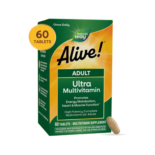 Nature's Way® | Alive! Adult Ultra Multivitamin Sku:15679