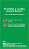 Nature's Way® | Alive! Vitamin C Powder Drink Mix - left side of pack Sku:15143