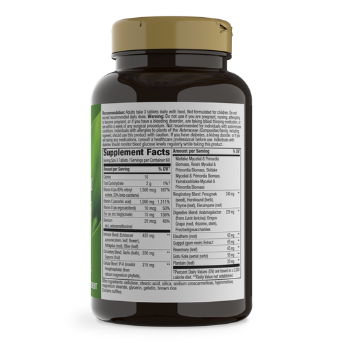 Nature's Way® | SystemWell Ultimate Immune* - right side of pack Sku:15049