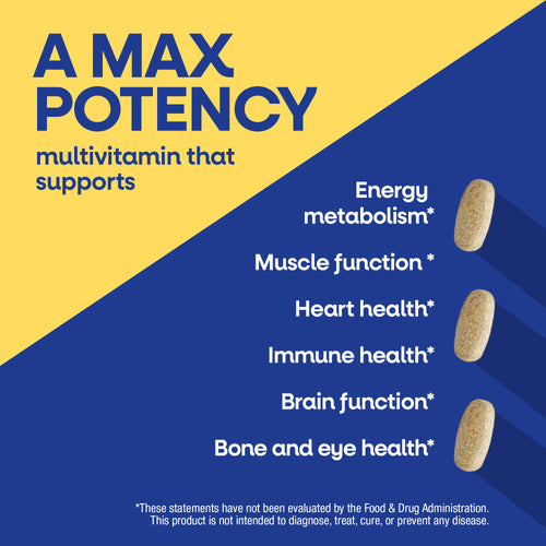 Nature's Way® | Alive! Max3 Potency Men's Complete Multivitamin Tablets Sku:15542