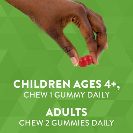 Vitamin D3 Gummies Supplement Facts