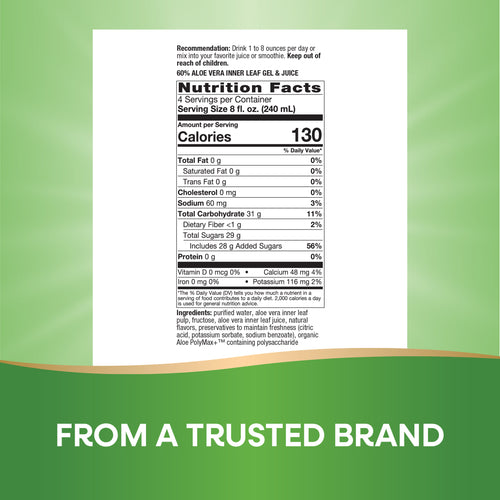 Nature's Way® | Aloe Vera Inner Leaf Gel & Juice Sku:14282