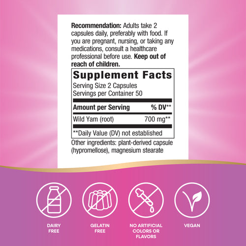 Nature's Way® | Wild Yam Root Sku:17870