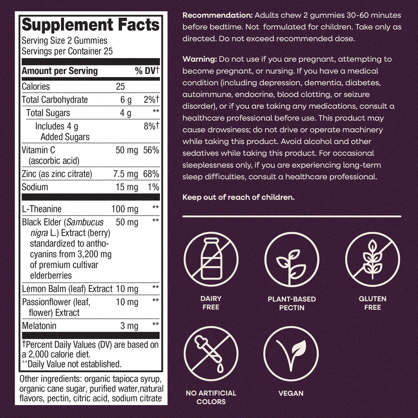 <{%MAIN5_13496%}>Nature's Way® | Sambucus Sleep + Immune Gummies