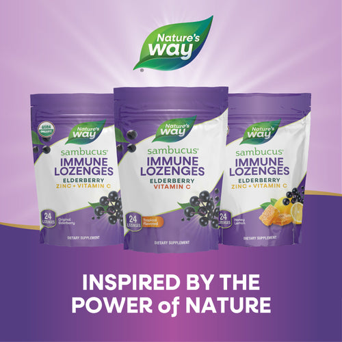 Nature's Way® | Sambucus Vitamin C Lozenges Sku:12963
