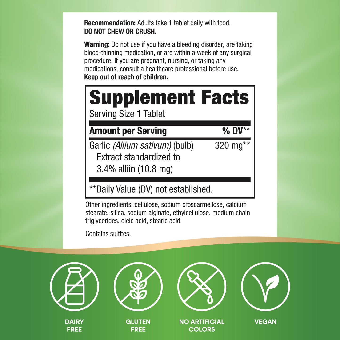 <{%MAIN4_08501%}>Nature's Way® | Garlinase 5000