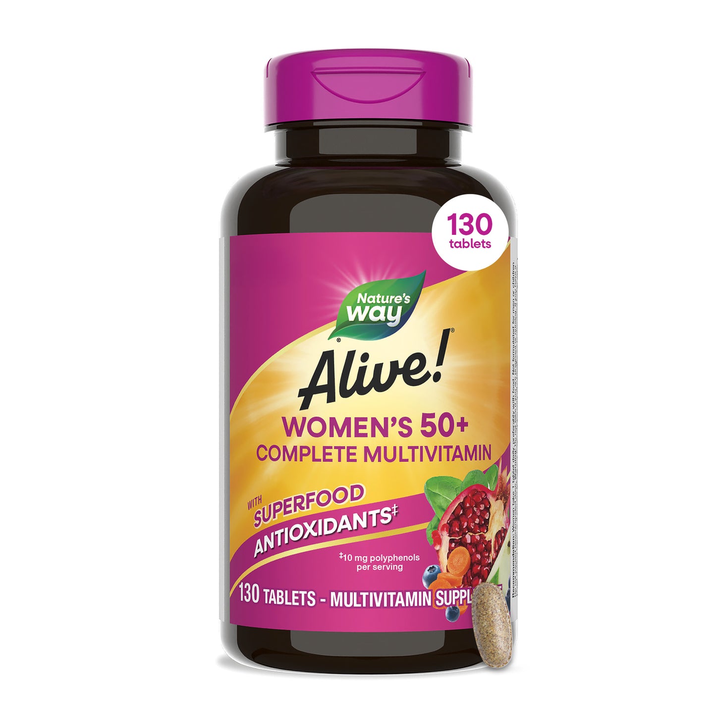 <{%MAIN20_14210%}>Nature's Way® | Alive! Women's 50+ Complete Multivitamin