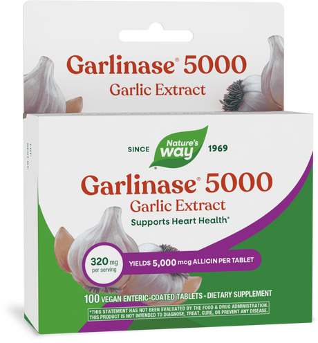 <{%PRIMARY_08501E%}>Nature's Way® | Garlinase 5000, 100 tablets