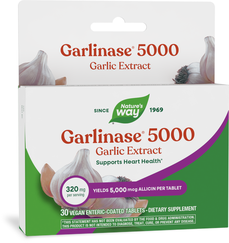 Nature's Way® | Garlinase 5000, 30 tablets Sku:08503E