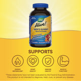 <{%MAIN15_14031%}>Nature's Way® | Alive! Men's Gummy Multivitamin