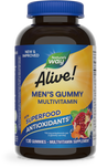 <{%PRIMARY_14031%}>Nature's Way® | Alive! Men's Gummy Multivitamin, 130 gummies, Fruit
