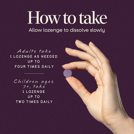 Sambucus Elderberry Immune Lozenge Supplement Facts