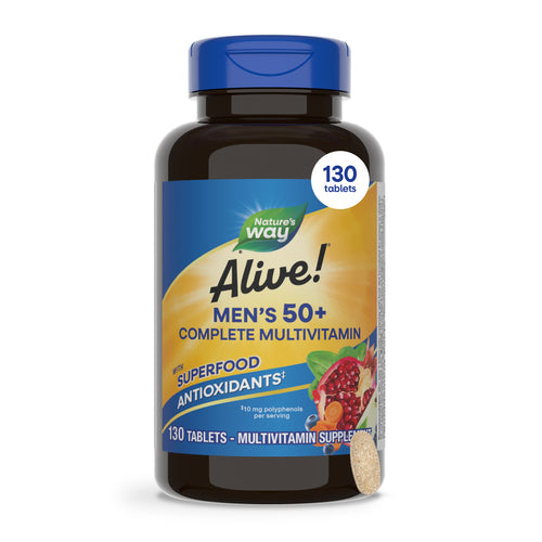 Nature's Way® | Alive! Men's 50+ Complete Multivitamin Sku:14283