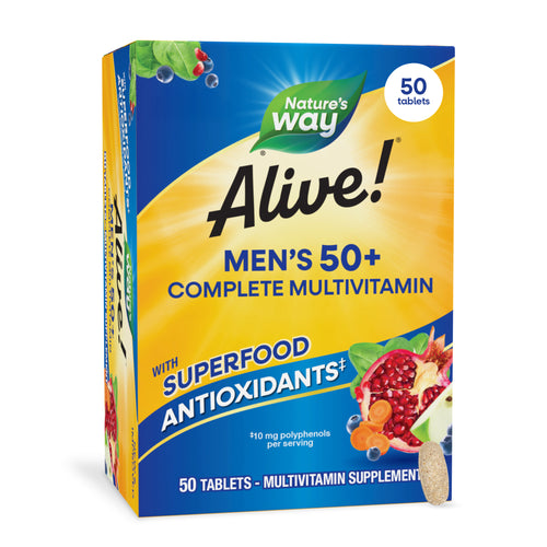 Nature's Way® | Alive! Men's 50+ Complete Multivitamin Sku:13661