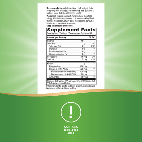 Nature's Way® | Krill Oil Sku:15432