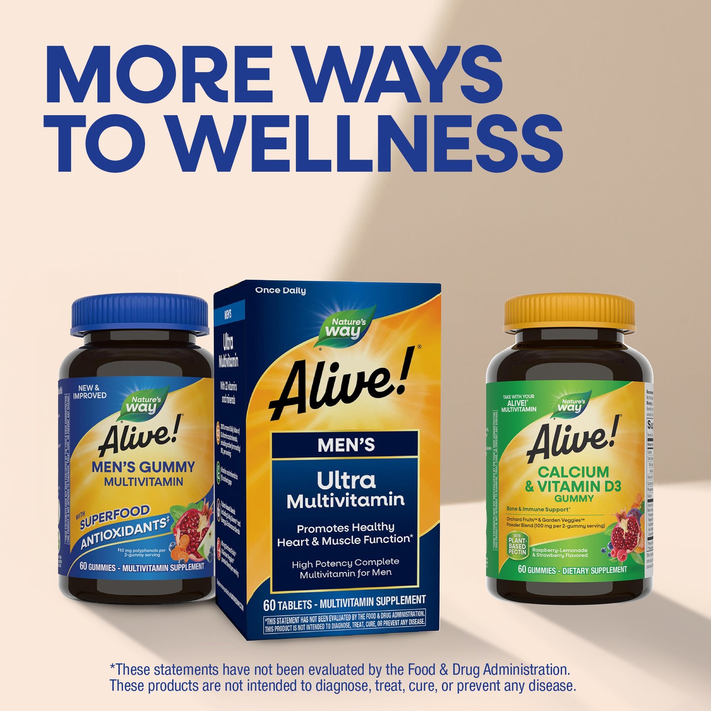 <{%MAIN11_15900%}>Nature's Way® | Alive! Men's Gummy Multivitamin