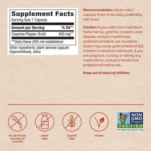 Nature's Way® | Cayenne Fruit Sku:11500