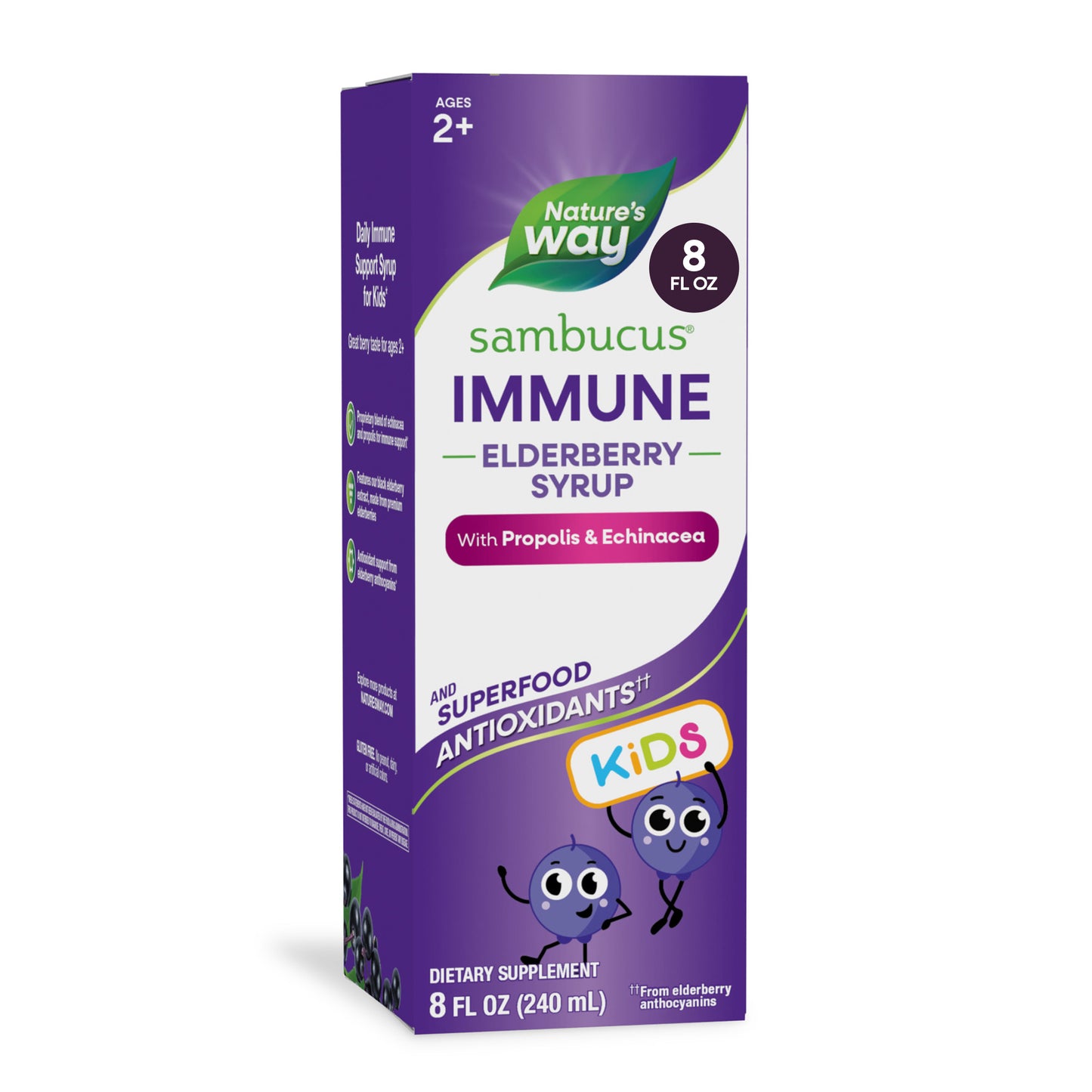 <{%MAIN7_15359%}>Nature's Way® | Sambucus Immune Elderberry Syrup for Kids*
