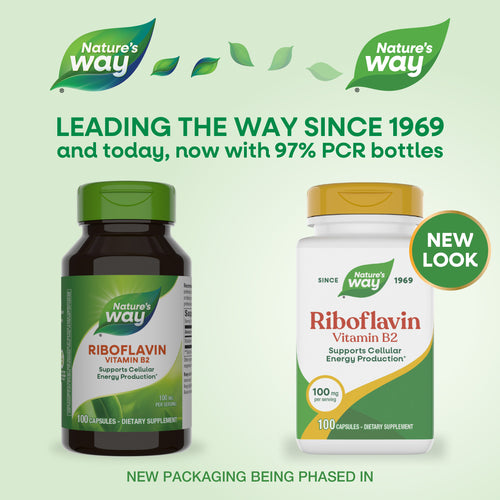 Nature's Way® | Riboflavin Vitamin B2 Sku:40421