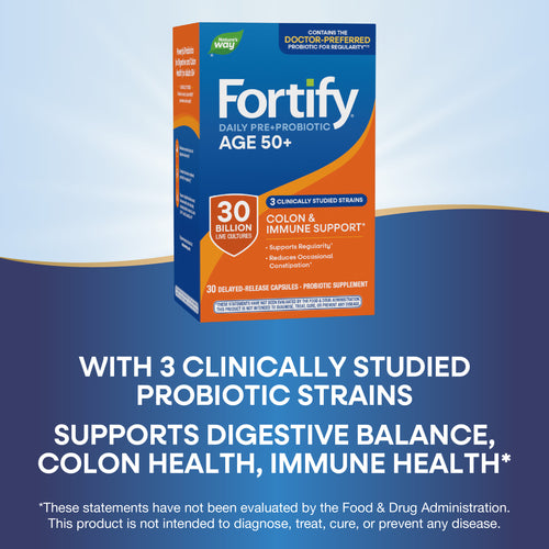 Nature's Way® | Fortify Daily Pre+Probiotic Adults 50+ Sku:10293