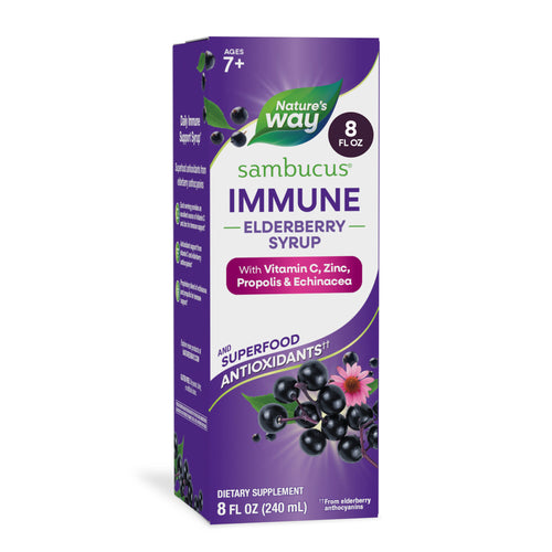 Nature's Way® | Sambucus Immune Elderberry Syrup Sku:15333