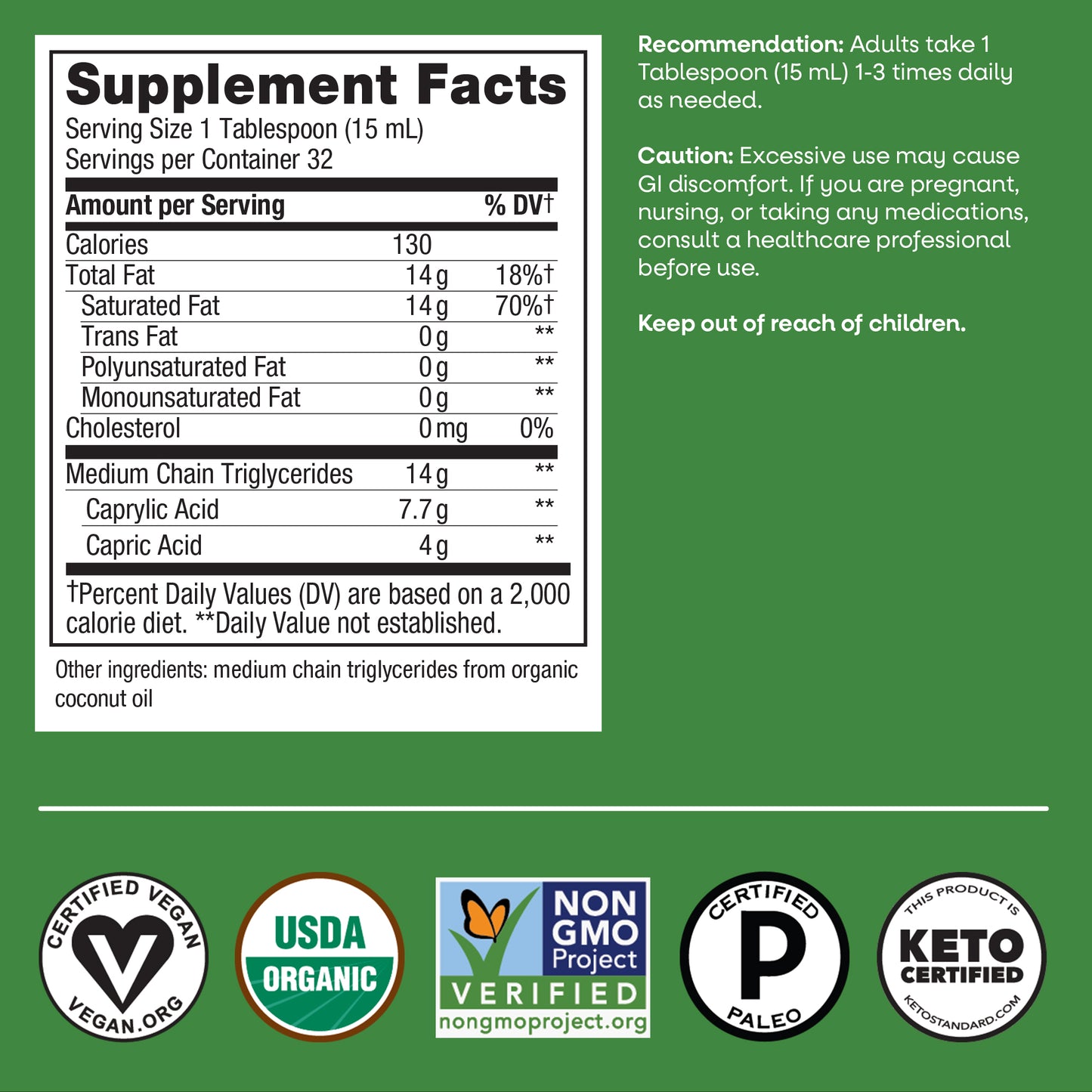 <{%MAIN11_10895%}>Nature's Way® | Organic MCT Oil