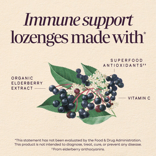 Nature's Way® | Sambucus Elderberry Immune Lozenge Sku:14001