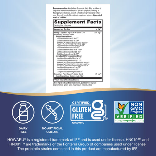 Nature's Way® | Fortify Optima Pre+Probiotic Age 50+ 90 Billion Sku:15785