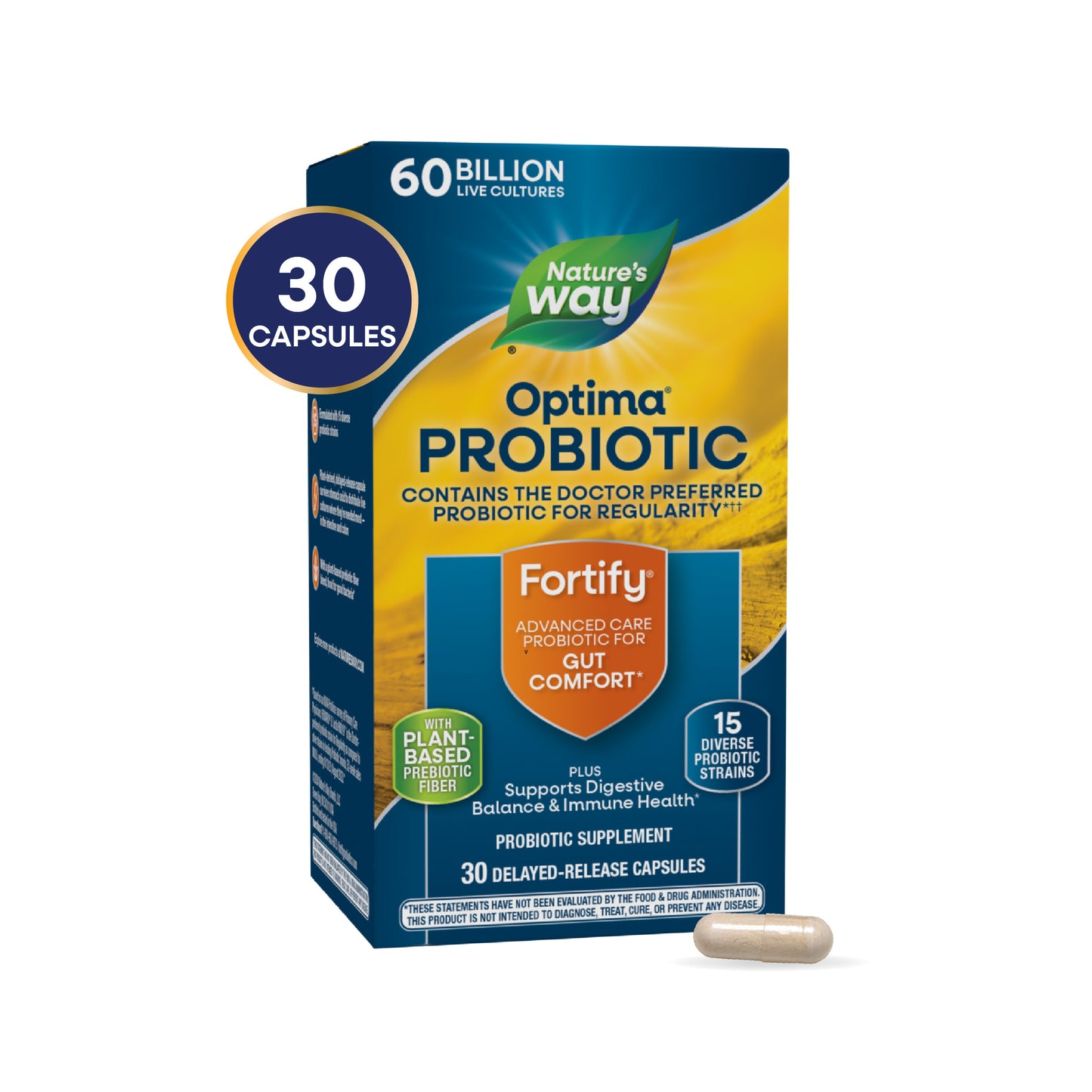 <{%MAIN6_15783%}>Nature's Way® | Fortify Optima Advanced Care 60 Billion Probiotic