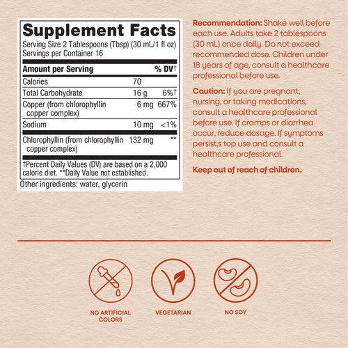 Nature's Way® | Chlorofresh Liquid Chlorophyll Sku:3502