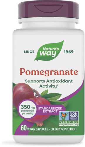 Nature's Way® | Pomegranate Standardized Extract, 60 capsules Sku:15385