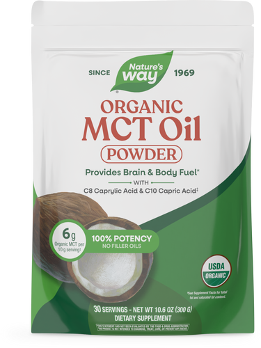 Nature's Way® | Organic MCT Oil Powder, 10.6 oz (300 g) Sku:15970