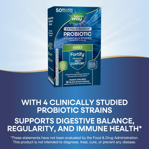 Nature's Way® | Fortify Adult Extra-Strength Probiotic Sku:10673