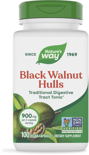 Nature's Way® | Black Walnut Hulls, 100 capsules Sku:10600