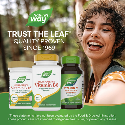 Nature's Way® | Vitamin B6 High Potency Sku:40431