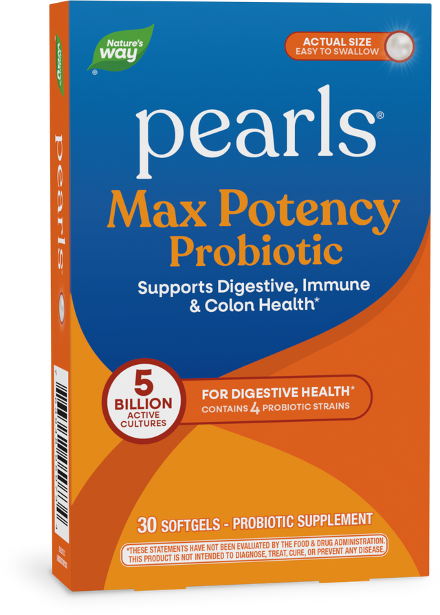 <{%PRIMARY_5073IPE%}>Nature's Way® | Probiotic Pearls MAX Potency, 30 softgels