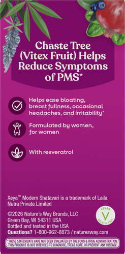 Nature's Way® | Alive Perimenopause - back of pack Sku:15935