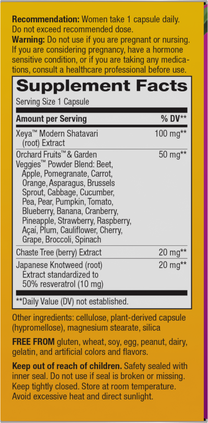 <{%360IMAGE1_15935%}>Nature's Way® | Alive Perimenopause - right side of pack