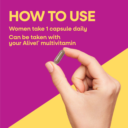Alive Perimenopause Supplement Facts
