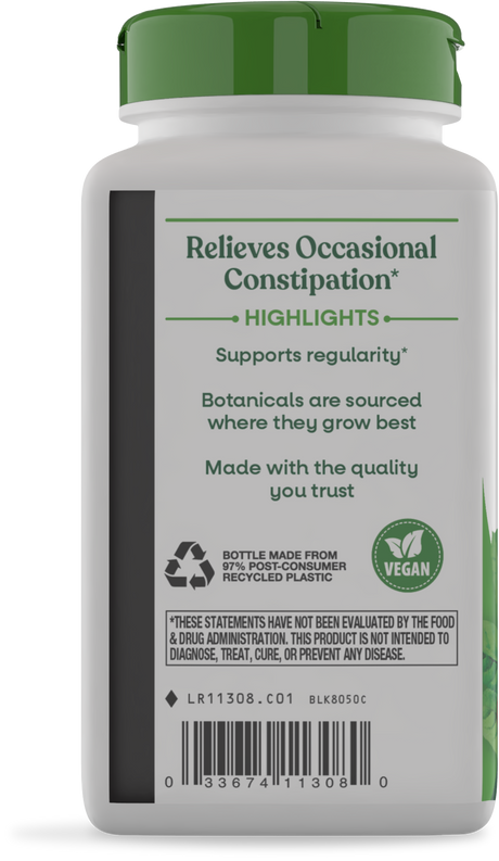 <{%360IMAGE6_11308%}>Nature's Way® | Cascara Sagrada - left side of pack