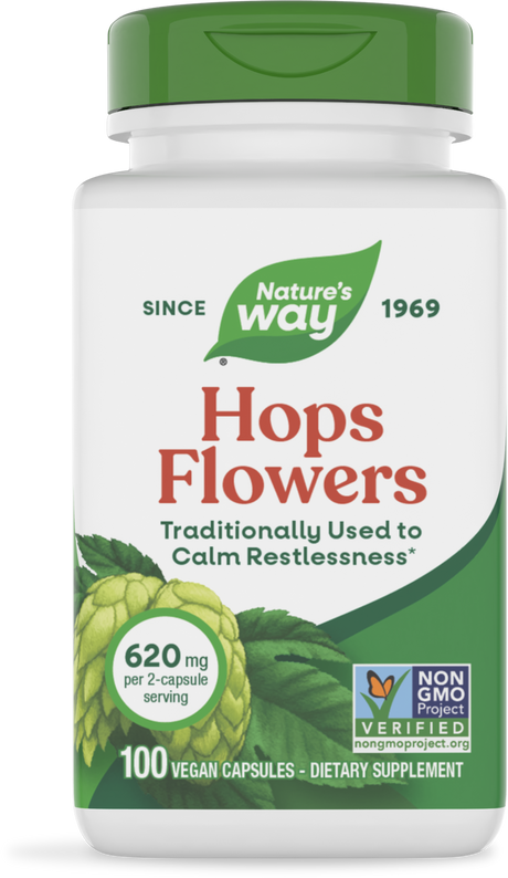 <{%PRIMARY_14155%}>Nature's Way® | Hops Flowers, 100 capsules