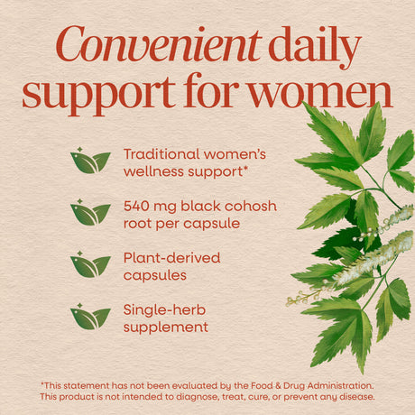 <{%MAIN8_14690%}>Nature's Way® | Black Cohosh Root