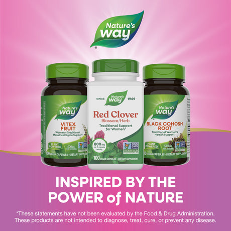 <{%MAIN5_16000%}>Nature's Way® | Red Clover Blossom / Herb